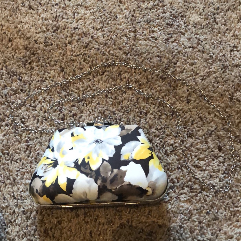 Charming Charlie floral crossbody